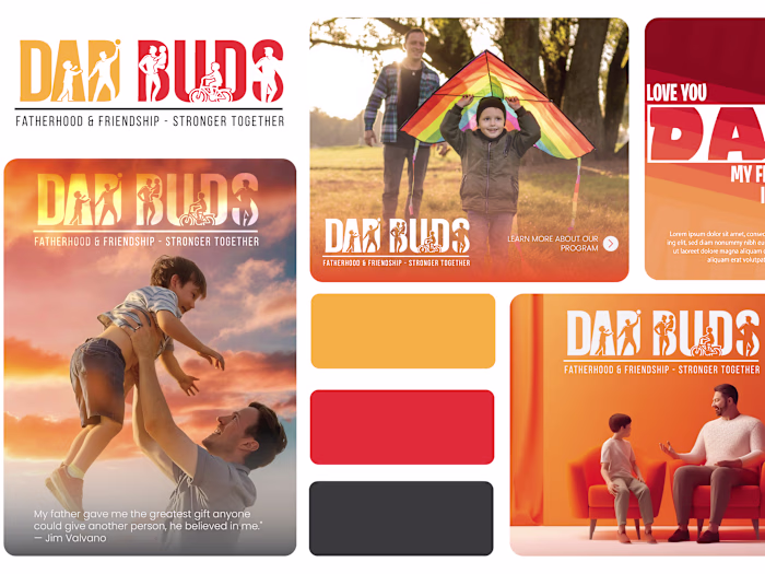 DAD BUDS BRANDING