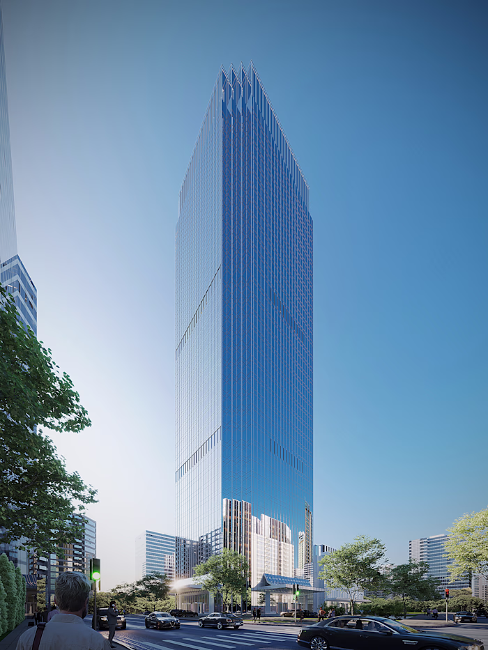Axis Skyscraper Concept | Exterior CGI