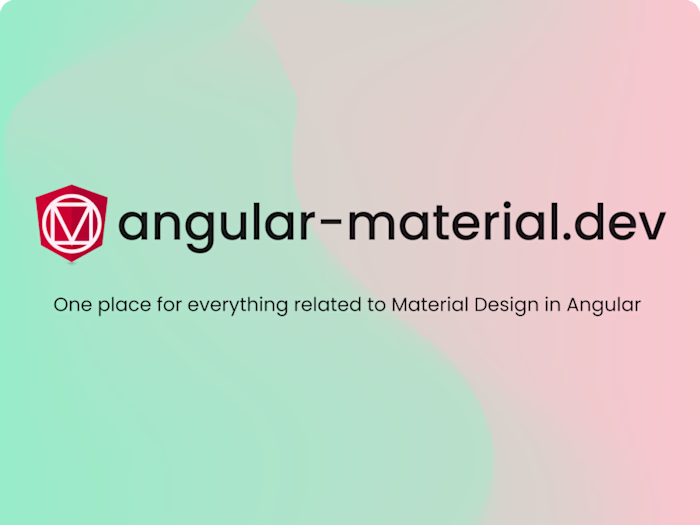 Angular Material Dev Learning Platform