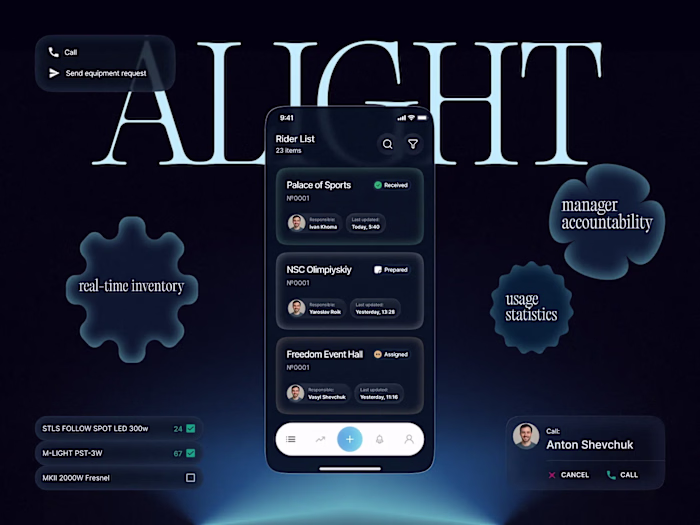 Alight - Event Management App
Alight