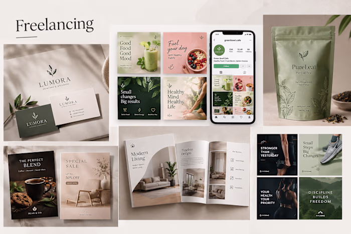 As a freelance Graphic Designer,