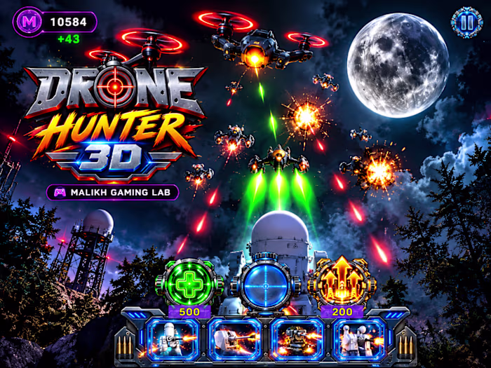 Drone Hunter 3D — 3D Action Shooter