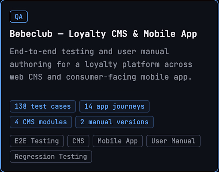 Bebeclub - Loyalty CMS &