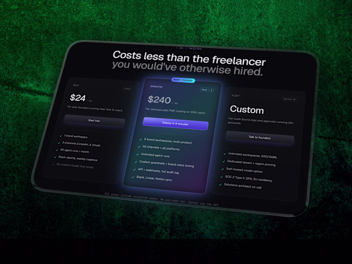Vector AI - Autonomous Marketing OS for B2B SaaS