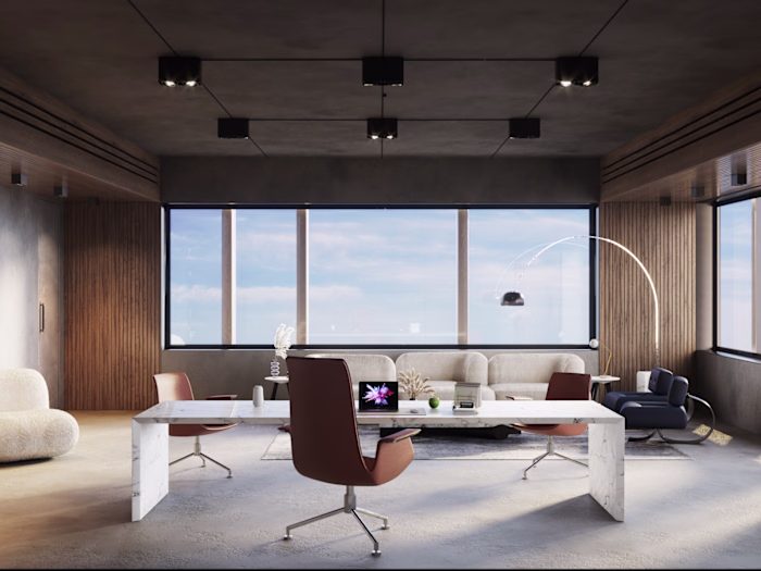 Executive Office Architectural 3D Visualization