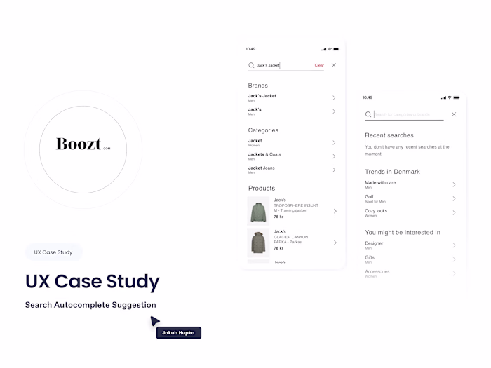 Search Redesign -  UX Case study 
