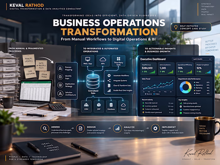 Business Operations Transformation From Manual Workflows to ...