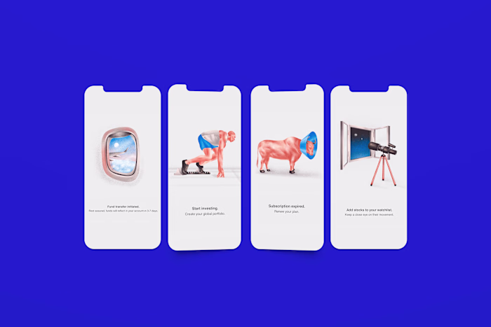Stockal: App Illustrations