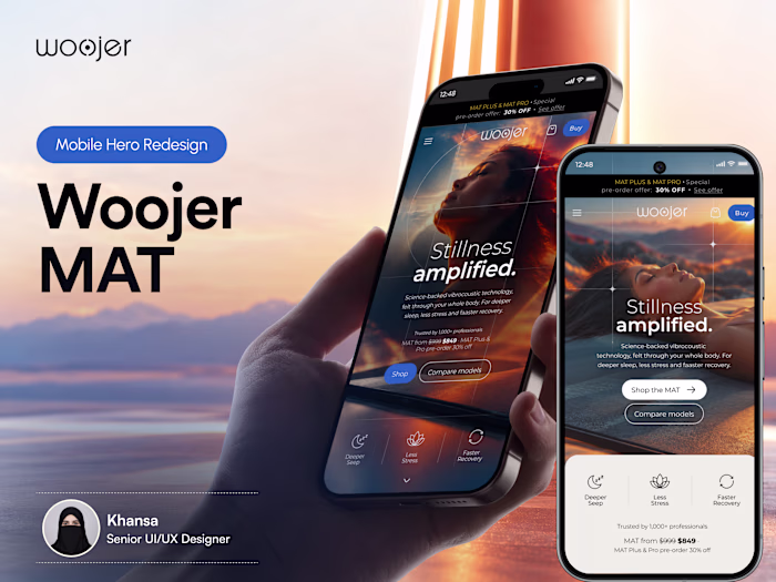 WOOJER: Mobile App