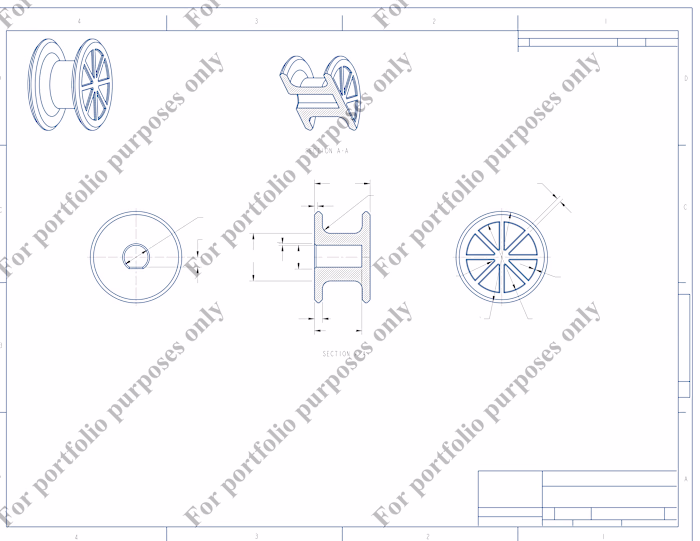 Drum - Technical Drawing