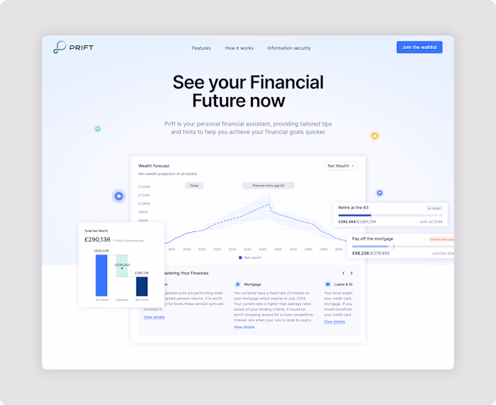 MVP Design for Prift's Financial Platform