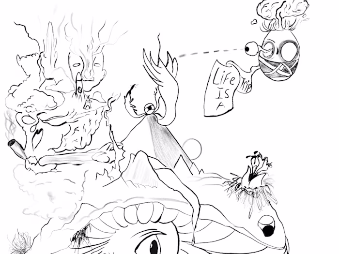 A sketch I did over