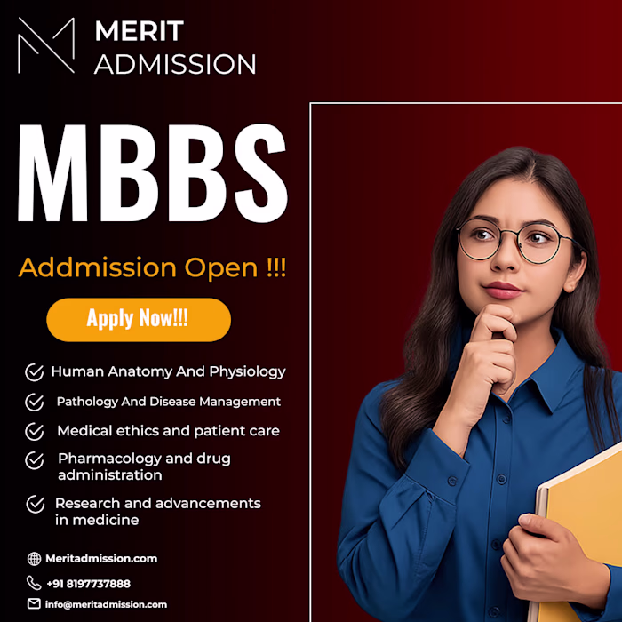 MMBS Admission  Social Media Post For Collage 