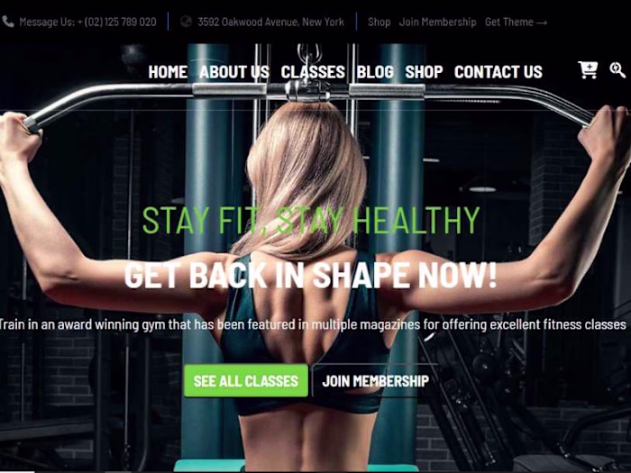 Fitlite Fitness Center Project