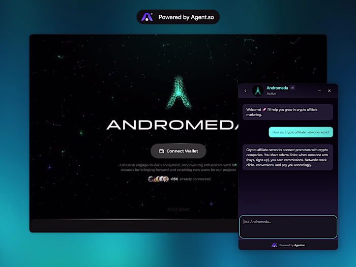 Custom AI Agent for Andromeda