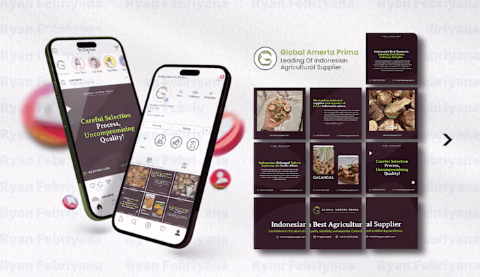 Instagram Design Global Amerta Prima