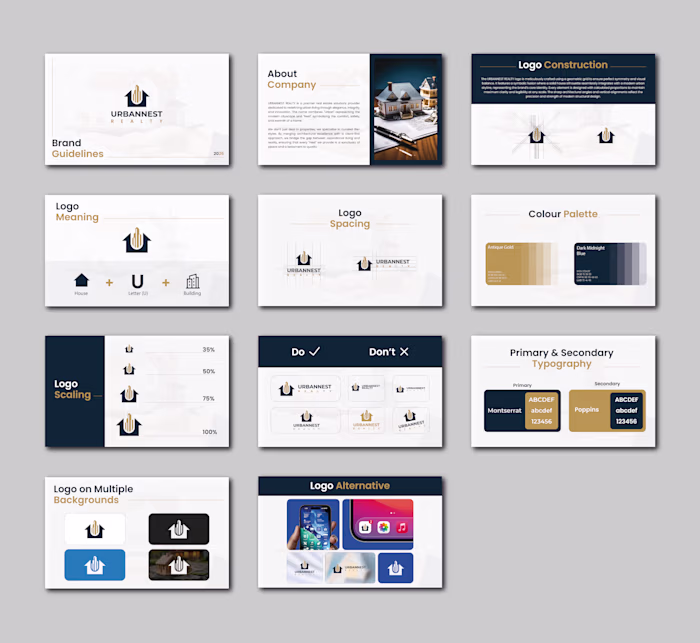 Real Estate Brand Identity & Guidelines