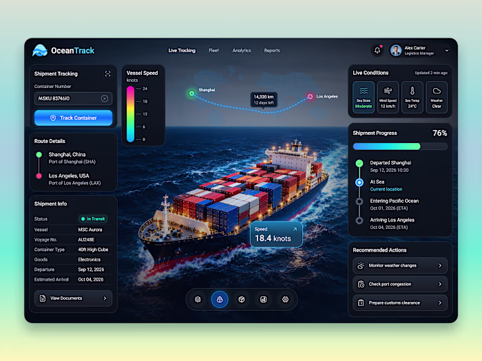 Ocean Freight — 3D Maritime