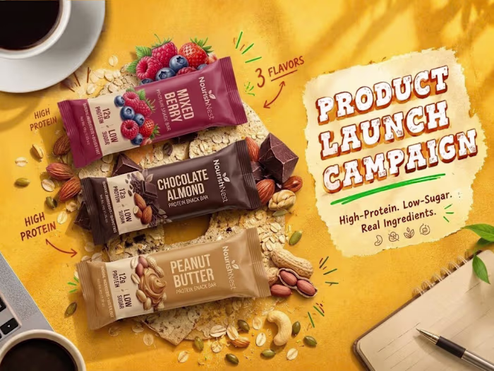 D2C Brand NourishNest Protein bar
