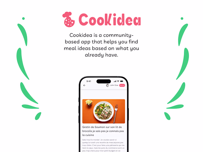 Cookidea Brand and UX Development
