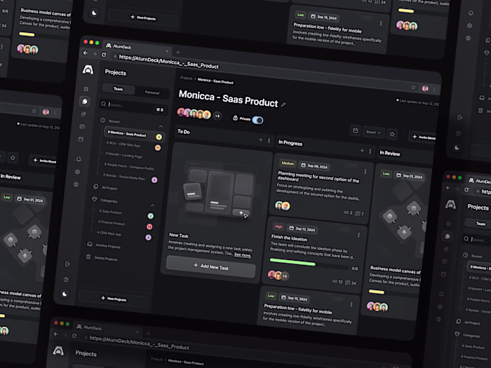 Task & Project Management Dashboard Exploration