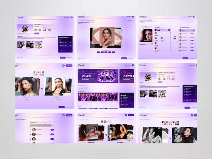 iCrush– WEB3 BRAND IDENTITY & UX/UI DESIGN