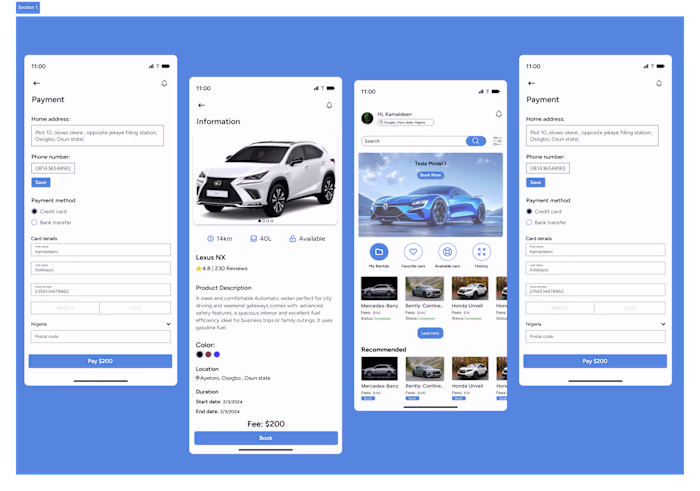 mobile app