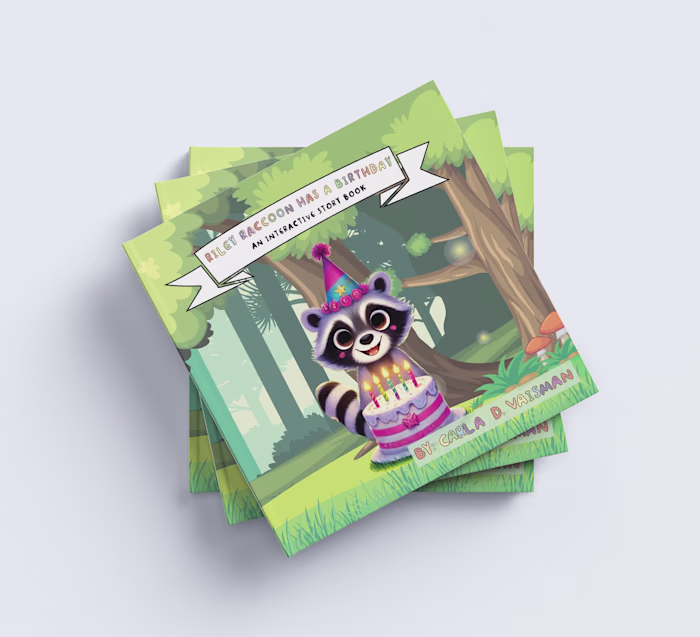 Riley Raccoon Has a Birthday: An Interactive Story Book