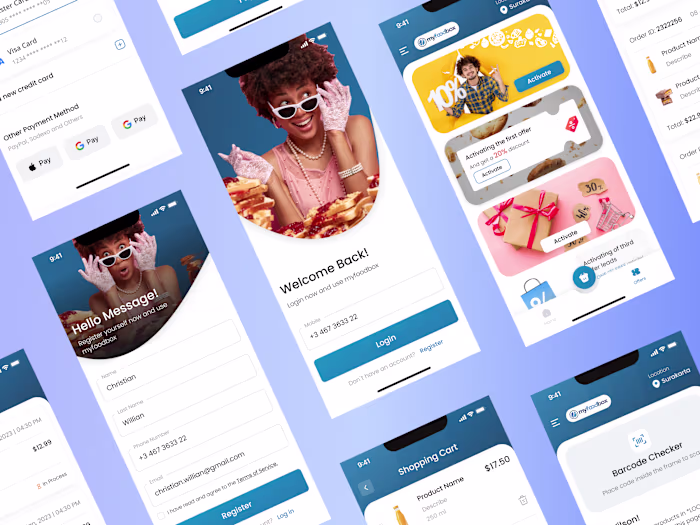 Mobile App Design | UI UX Design