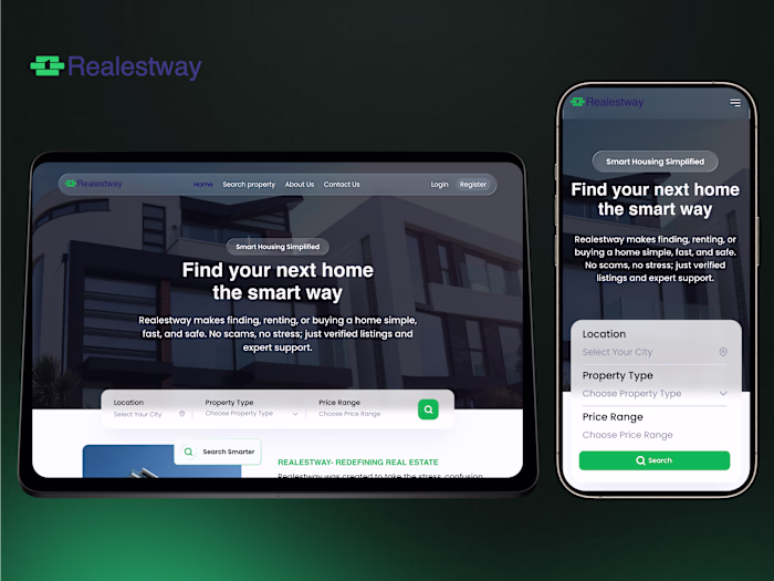 RealestWay Platform Redesign