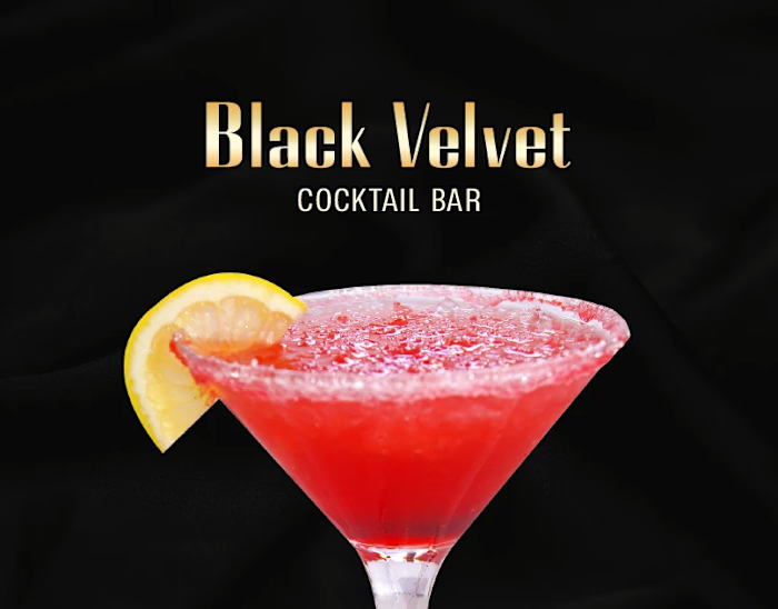 Black Velvet Cocktail Bar - Brand Identity Design