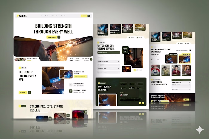 WordPress Service website (Wielding)