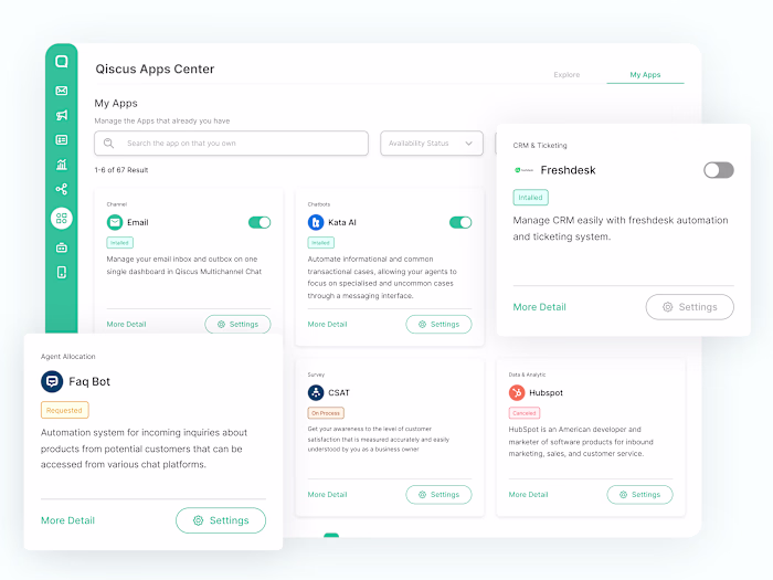 Qiscus App Center 