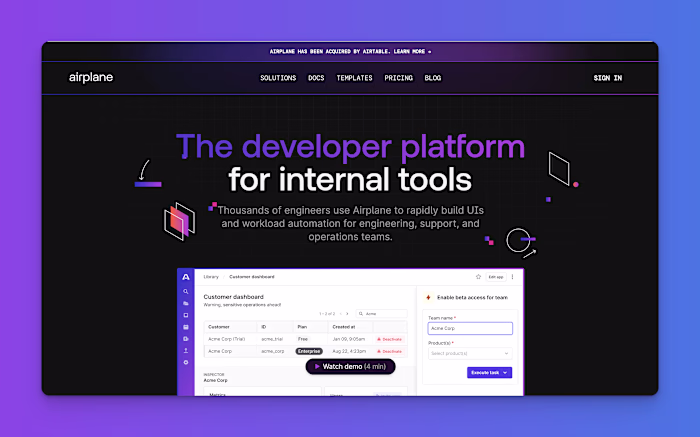 Airplane | Frontend Development