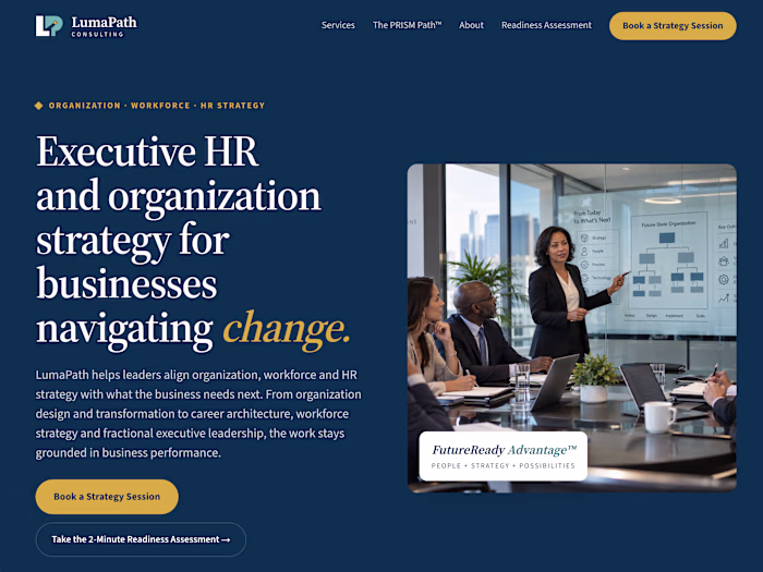 Executive HR & Organization Strategy | LumaPath Consulting