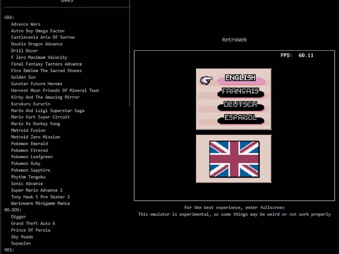 RetroWeb
