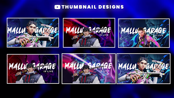 Valorant Gaming Thumbnails :: Behance