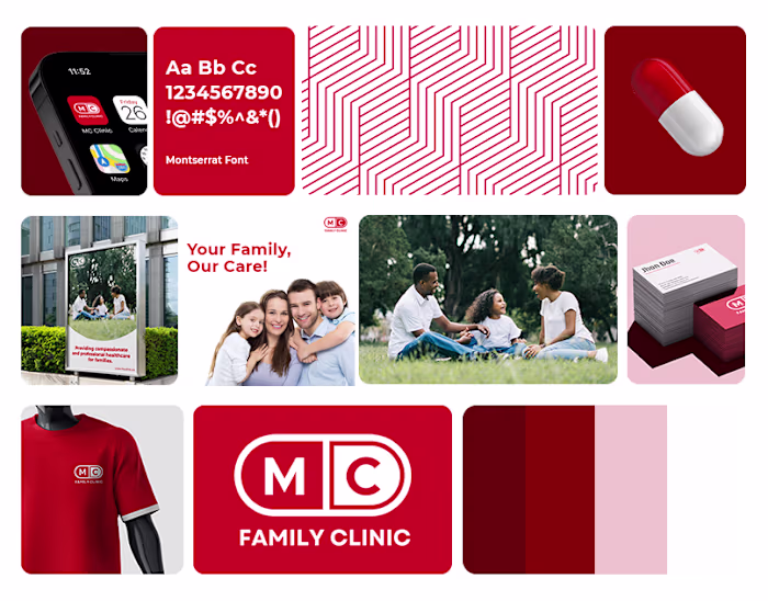 MC Clinic | Family Clinic Brand Identity