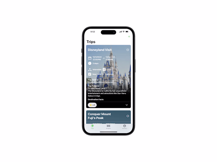 TerraTrek iOS App