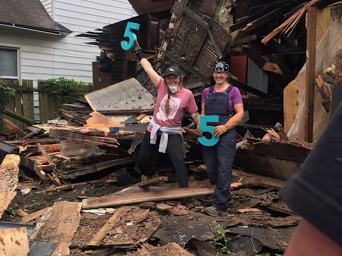 Two Chicks and a Hammer