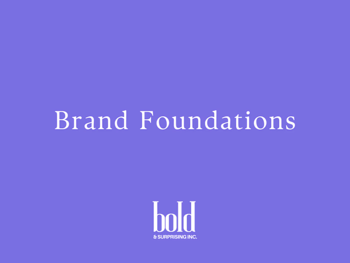 Bold & Surprising — Living the extraordinary