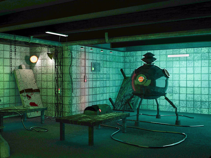 3d Game Scene