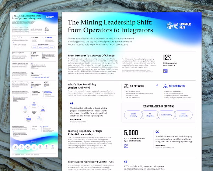 Infographic Design for Granger Reis' 2026 Report