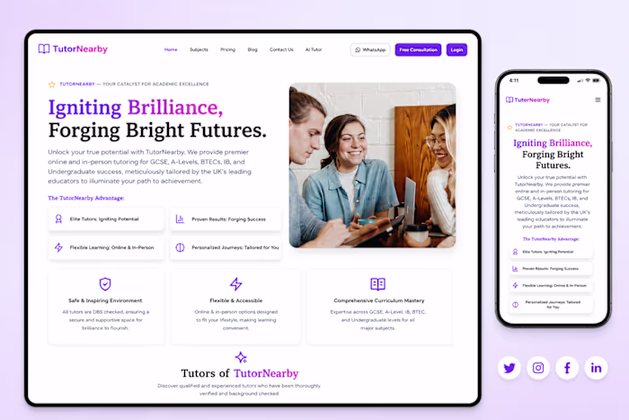 A two-sided AI Powered tutoring