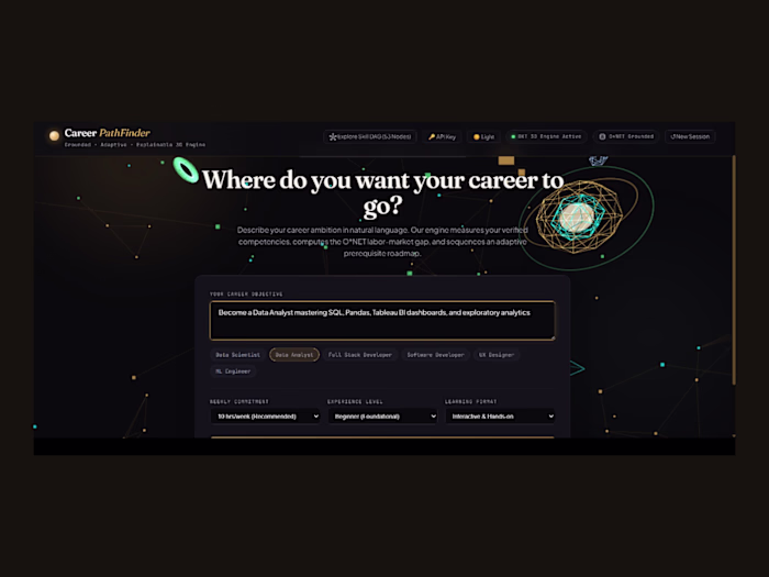 Career PathFinder: Explainable AI Career Roadmaps