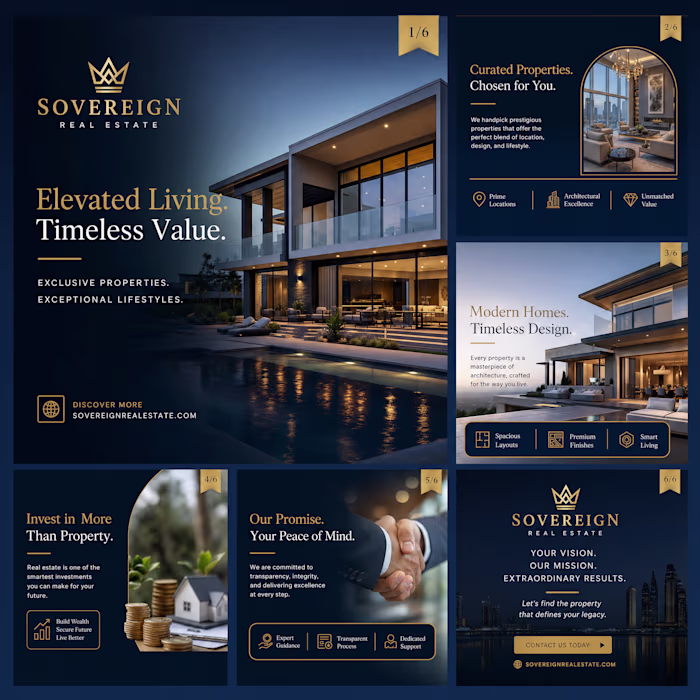 Luxury Real Estate Brand Identity