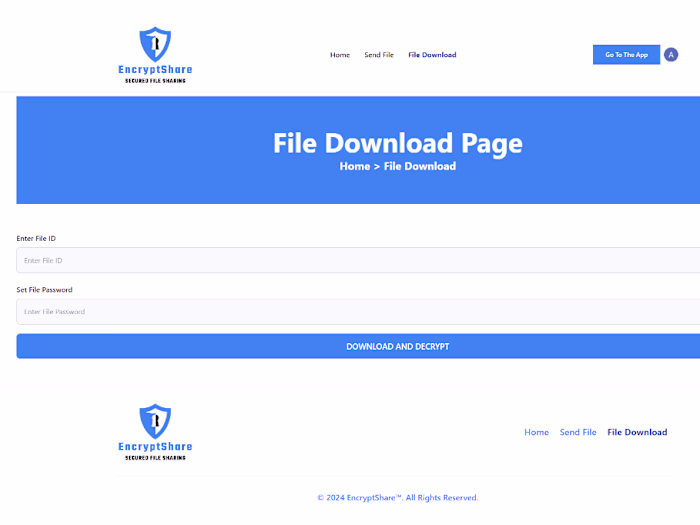 Secure File Sharing
