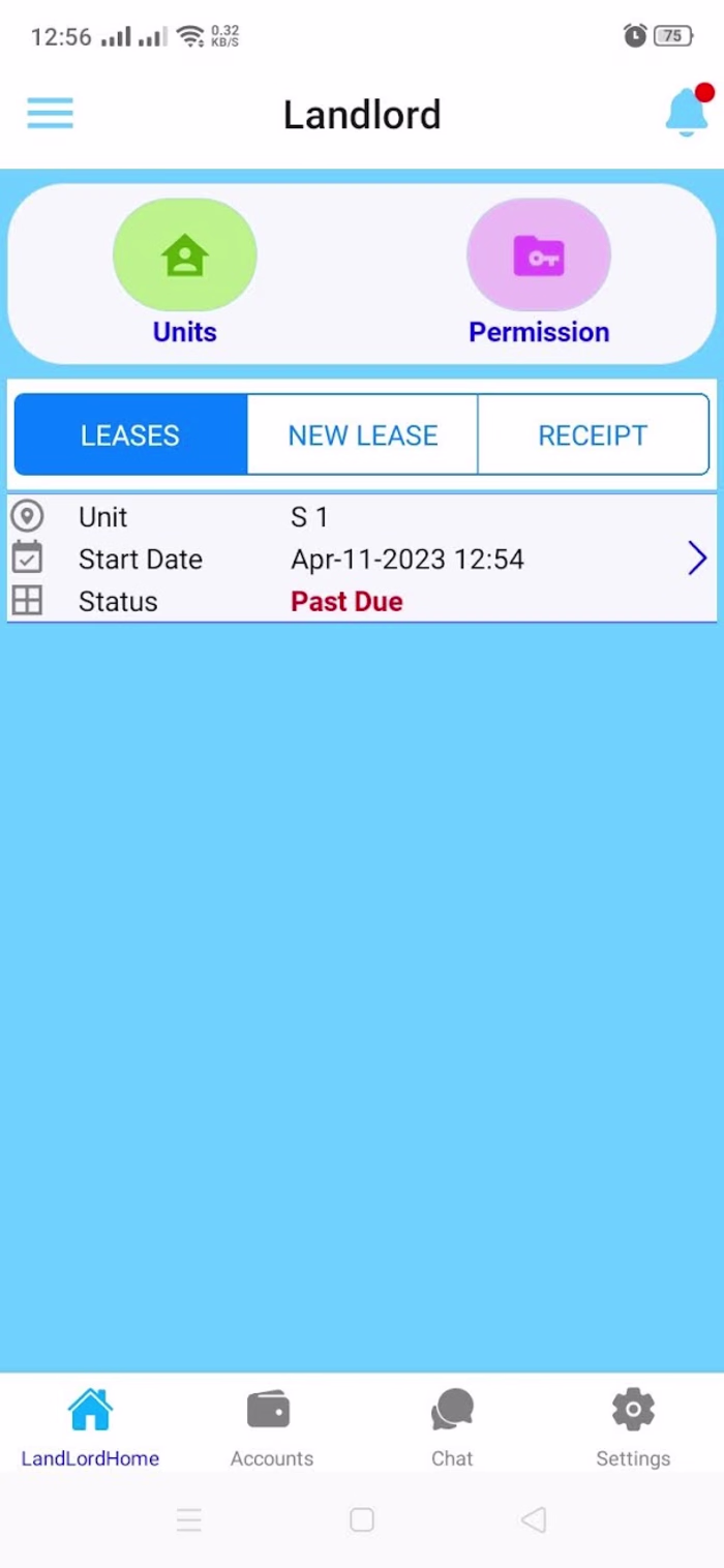 The Rent Hub mobile app