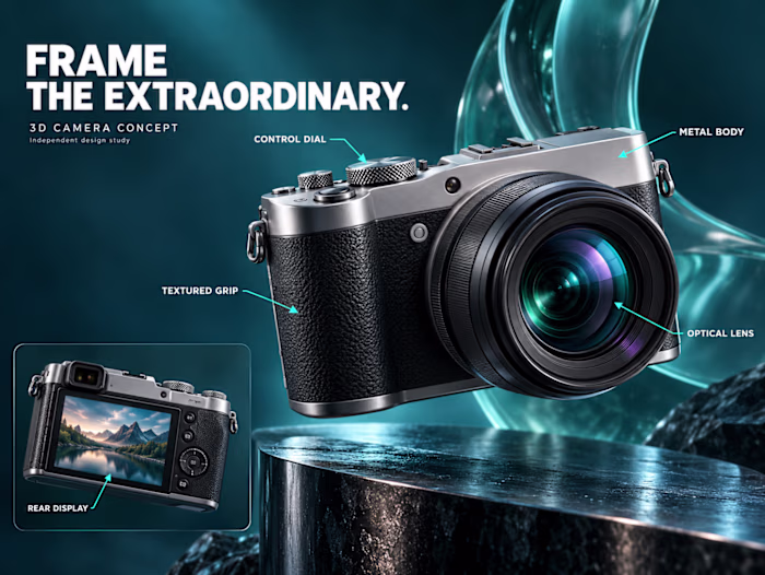 A premium 3D camera concept