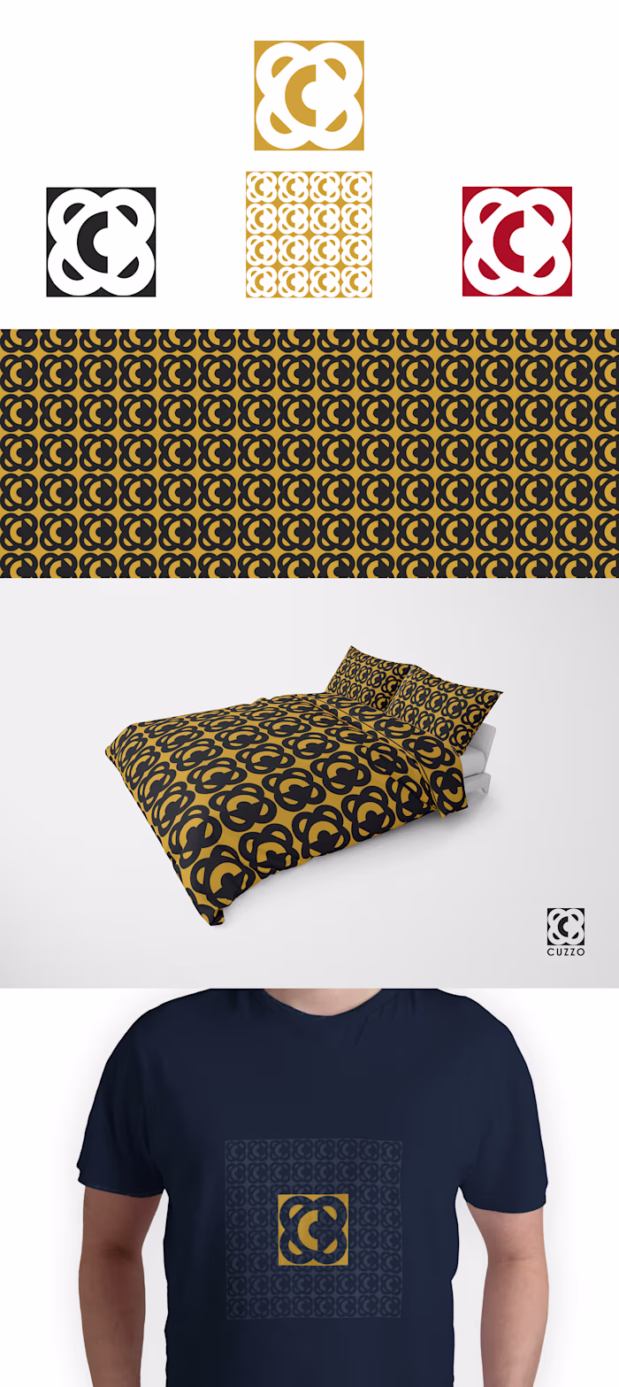 Brand identity design for CUZZO